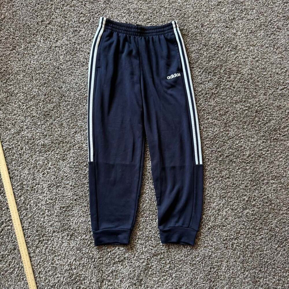 adidas Climalite Tapered Stripe Track Pants - Picture 7 of 8